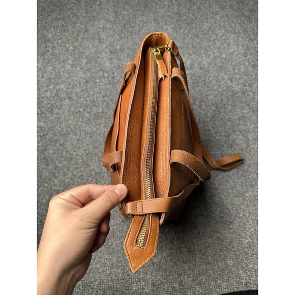 Womens Leather Madewell Brown Shoulder Tote Crossbody Bag, Size One Size - Picture 4 of 12